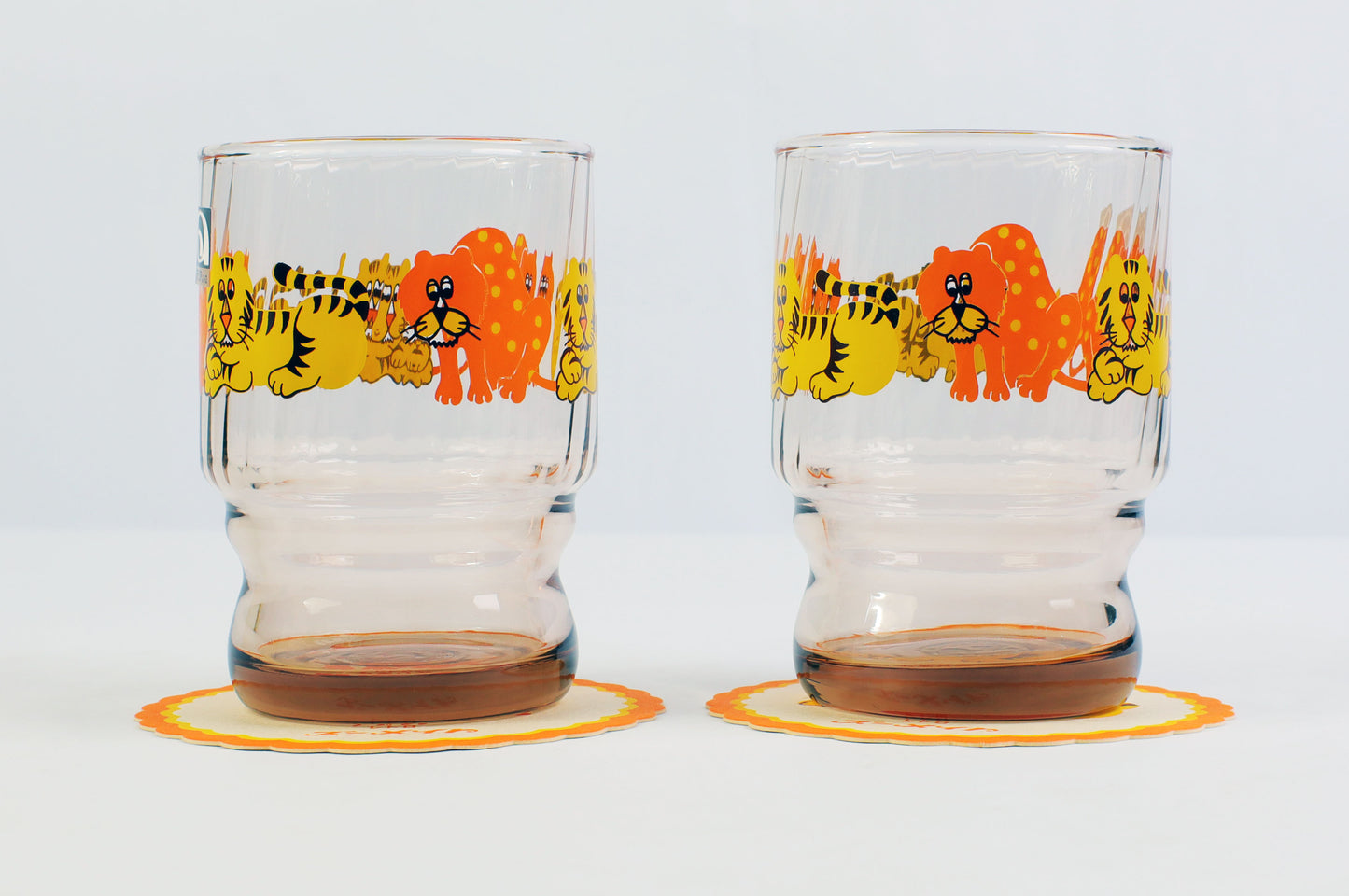 ADERIA RETRO Stacking Glass Pair Set - Zoo mate
