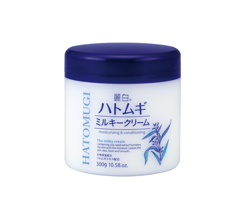 KUMANO YUSHI Reihaku Hatomugi Milky Cream