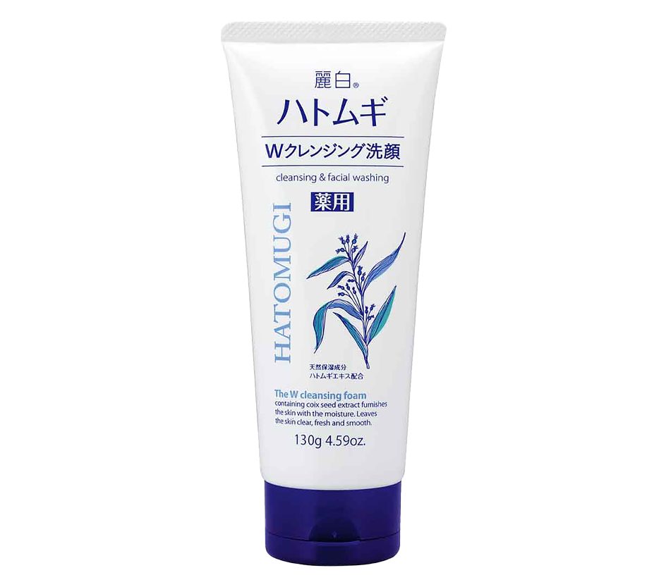 KUMANO YUSHI Reihaku Hatomugi Cleansing Foam